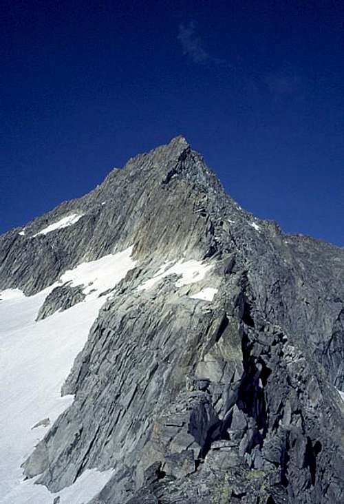 Looking up the East Ridge on...