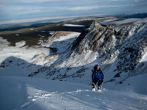 Another Shot of the G-Man atop the East Face of Toll