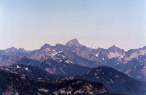 Sloan Peak as viewed from Mt....