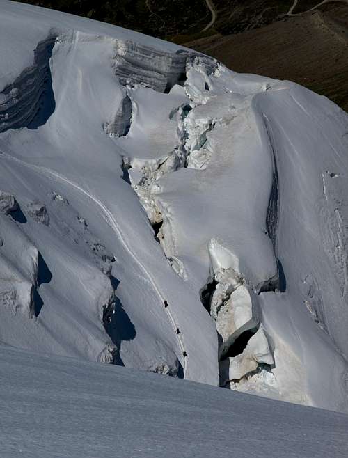 Normal Route on Weissmies