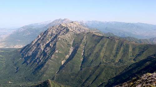 Cascade from Provo Peak