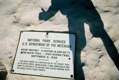 High Point marker shadow