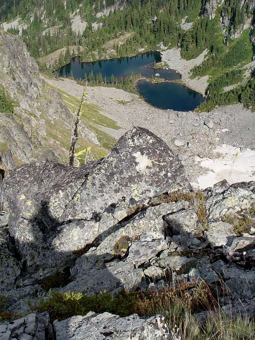 Unnamed lake below Ward Peak