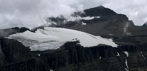 Ahern Glacier and Ipasha Peak