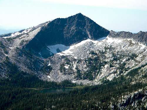 The North Face of Grave Peak