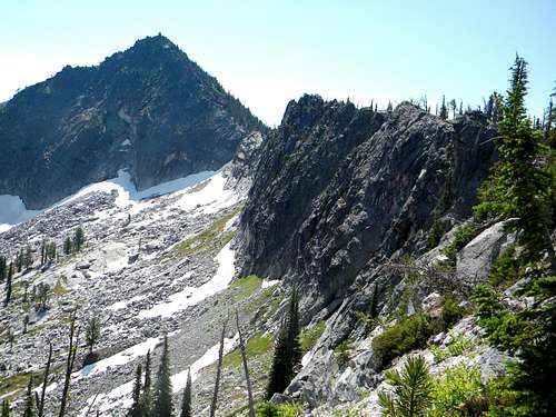 Grave Peak and the Difficult North Ridge