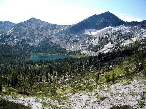 Colt Lake and Grave Peak