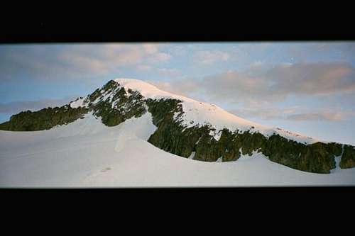 Wide angle of Eldorado Peak...