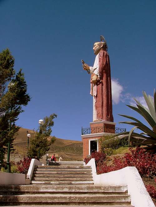 San Pedro Monument.