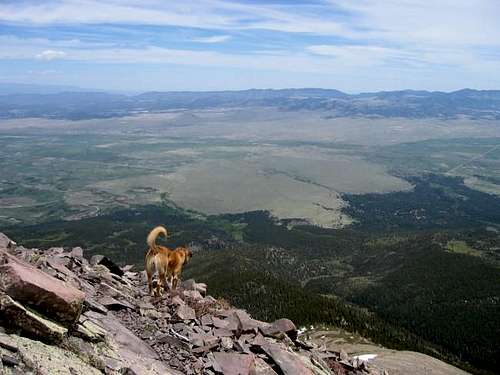The Wet Mountain Valley from...