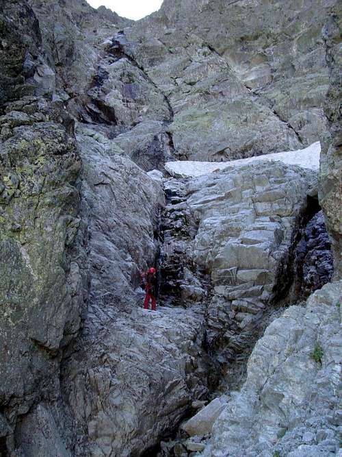 Route to Lomnicky stit via Copper Benches