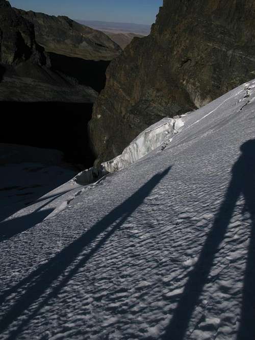 Glacial Shadows, Pequeño Alpamayo, Bolivia