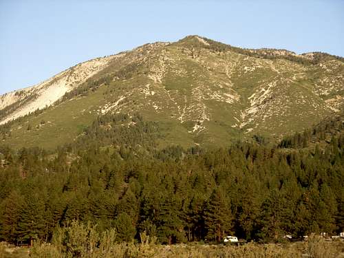 Slide Mountain from the Washoe Valley