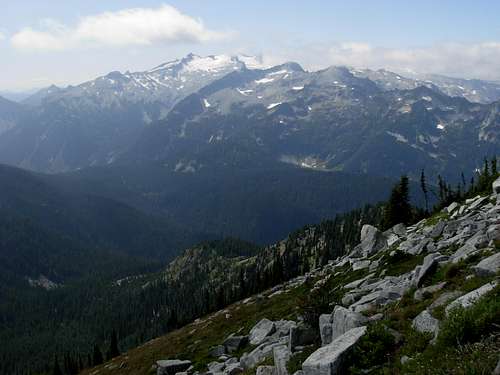 Mount Daniel From Mac Peak
