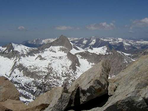 View west from summit
