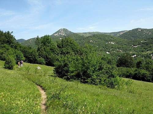 Hiking along Došen Dabar valley