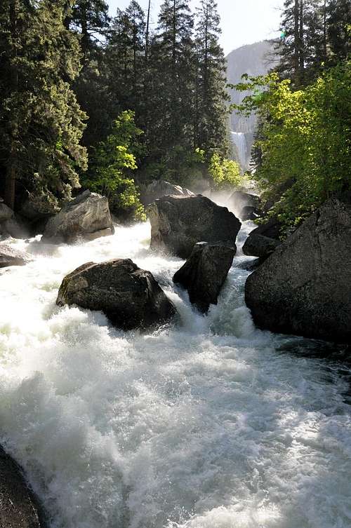 Merced River JMT_ Mist Trail_Yosemite