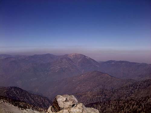 View of Baden-Powell from Mt. Baldy