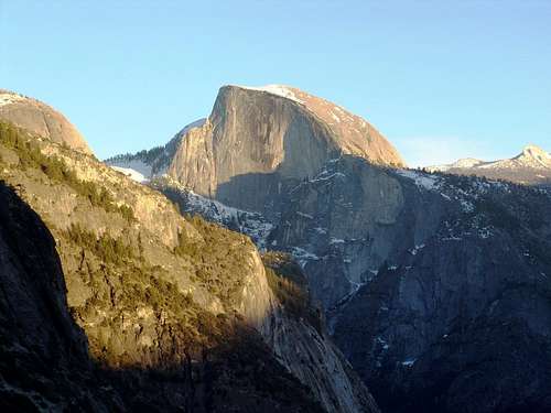 Half Dome Dec04 from Upper Yosemite Falls