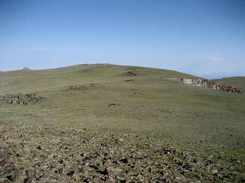 Crag Peak summit plateau