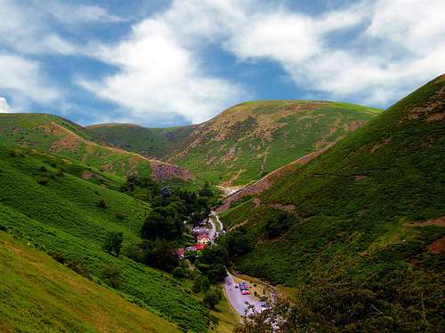 Carding Mill Valley - From Burway Hill