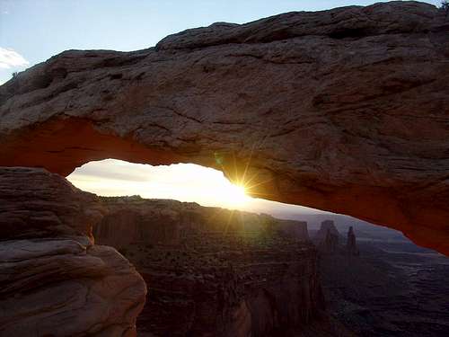 Sunrise Messa Arch Canyonlands NP Utah