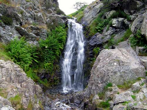 The Long Mynd - White Spout Waterfall