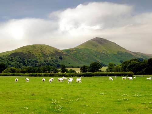 Caer Caradoc Hill from the north