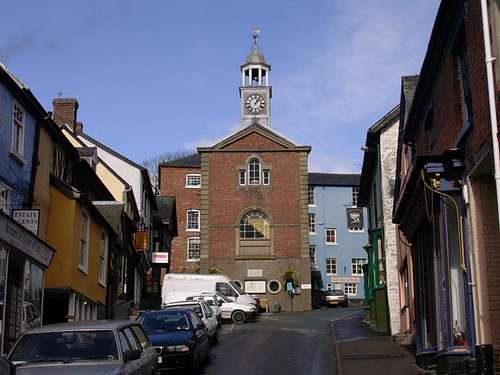 Bishops Castle town centre