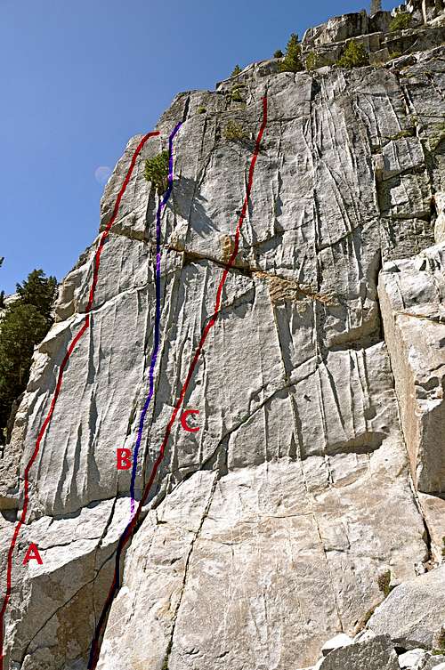 Climbs of the left side