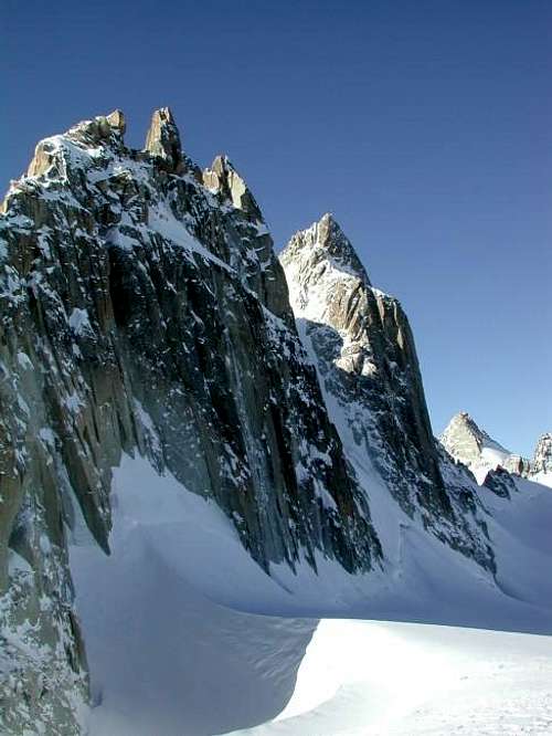 N. side of the Aiguilles...
