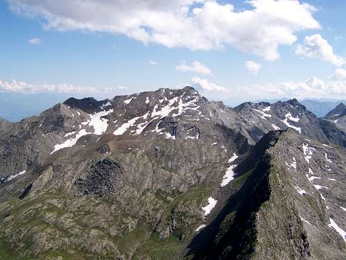 South view from Sefiarspitze