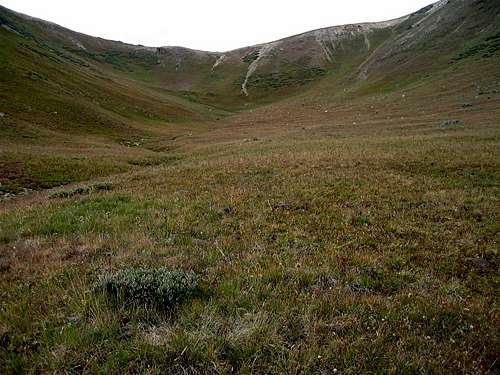 Grassy Slopes/Bowl/12420 ft Saddle