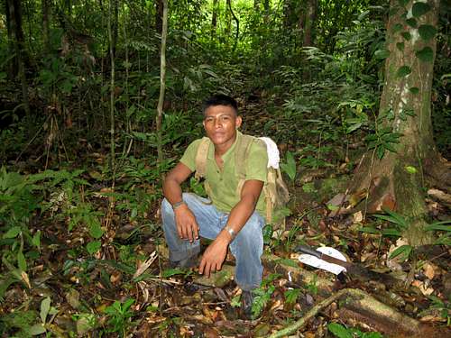 Merci, my Embera Indian guide