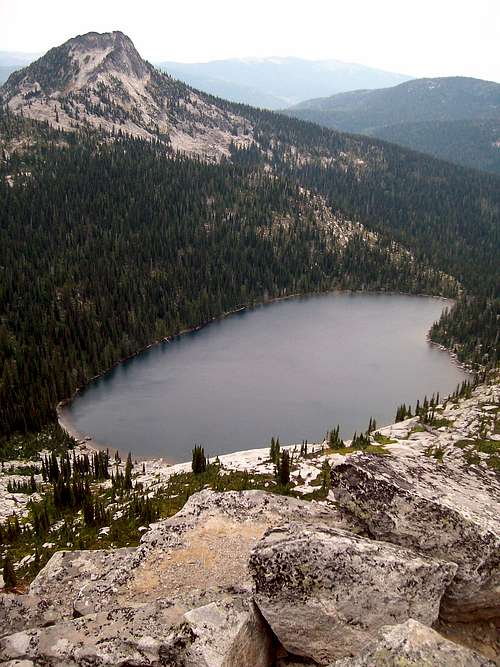 Harrison Lake and Peak