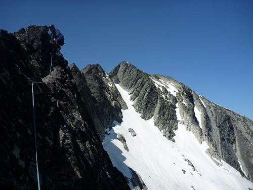 Simul Climbing S. Ridge