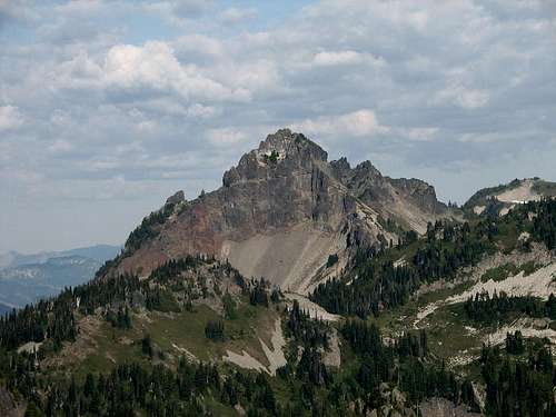 Pinnacle Peak from Chutla Peak