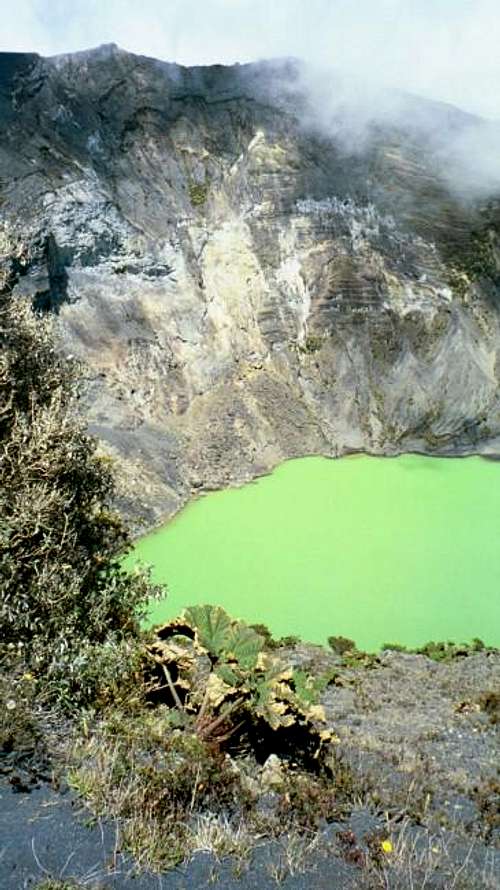 Irazu Crater.