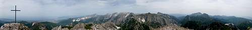 360° summit panorama Monte Altissimo