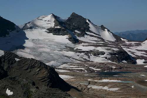 Gunsight Mountain and Sperry Glacier