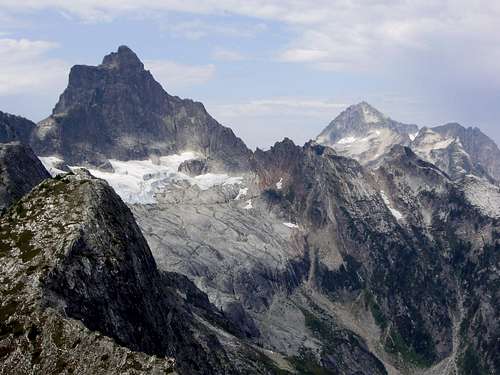 Mounts Triumph & Despair from Trappers Peak
