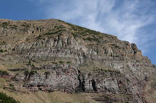 Cliffs near Ptarmigan Tunnel