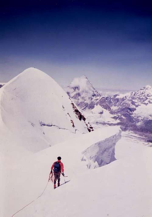 From Central to Western Breithorn 1980