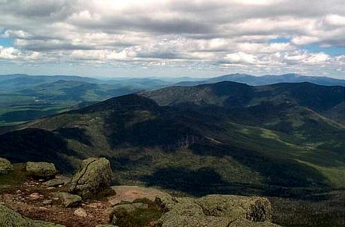 From Mt. Lafayette looking...