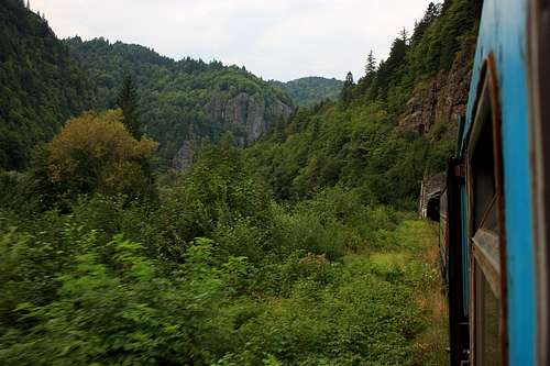 Into the tunnel - Mures valley
