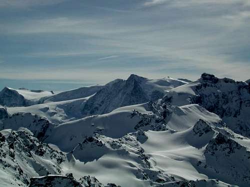 Pigne d'Arolla, Mont Blanc de...