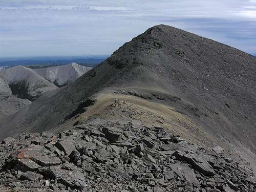 East summit from West