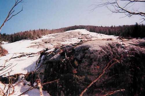 The 1999 Slide on Mt. Colden...