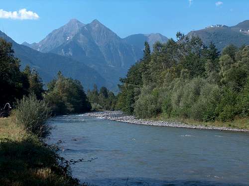 The Neste d'Aure river near Vielle Aure
