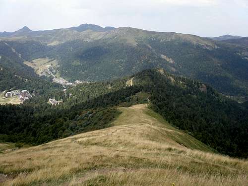 Between the Puy du Rocher and the Rocher du Cerf